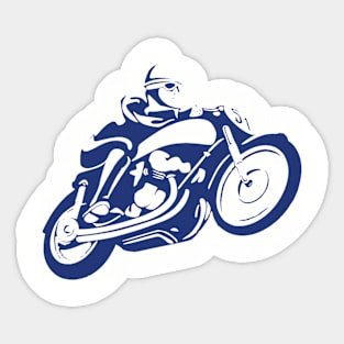 Keep riding motorcycle biker Sticker